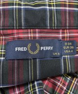FRED PERRY（フレッドペリー）シャツワンピース 黒 サイズ:36(S位) レディース/2200645928211