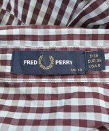 FRED PERRY（フレッドペリー）シャツワンピース 赤 サイズ:36(S位) レディース/2200645928228