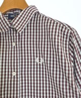 FRED PERRY（フレッドペリー）シャツワンピース 赤 サイズ:36(S位) レディース/2200645928228