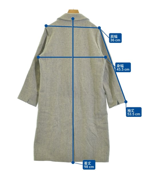 FRED PERRY（フレッドペリー）チェスターコート グレー サイズ:8(S位) レディース/2200647020012