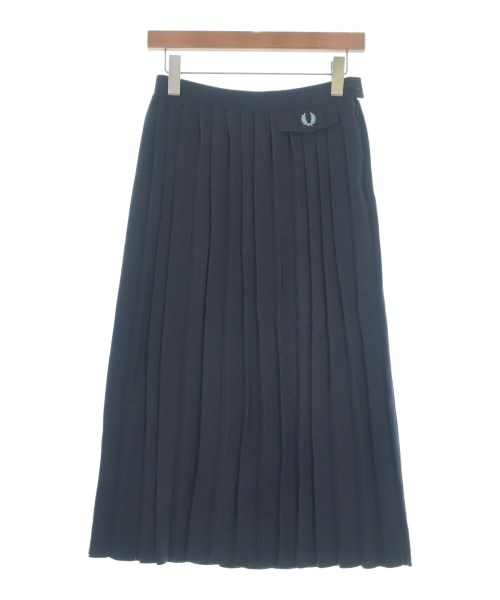 FRED PERRY(フレッドペリー)ロング・マキシ丈スカート 紺 サイズ:36(S位)/2200647226032