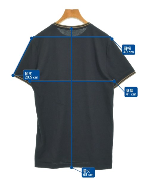 FRED PERRY（フレッドペリー）Tシャツ・カットソー 黒 サイズ:S レディース/2200705141031