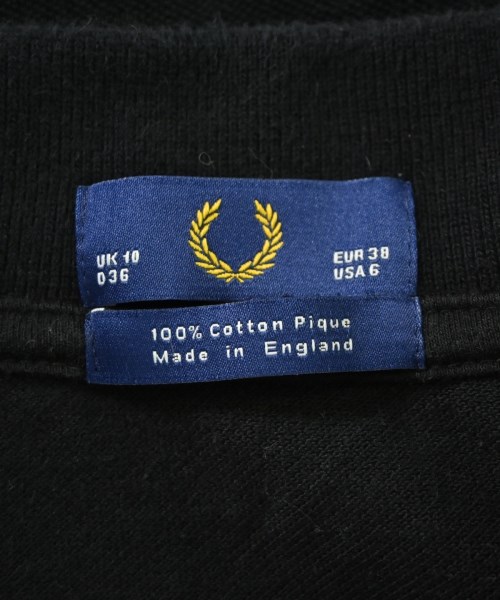 FRED PERRY（フレッドペリー）ポロシャツ 黒 サイズ:38(M位) レディース/2200707963037