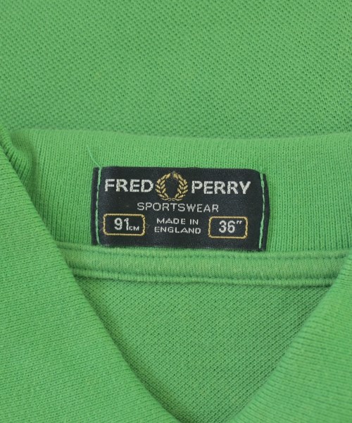 FRED PERRY（フレッドペリー）ポロシャツ 緑 サイズ:36(S位) メンズ/2200708127018
