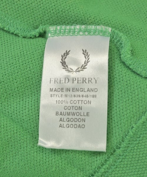 FRED PERRY（フレッドペリー）ポロシャツ 緑 サイズ:36(S位) メンズ/2200708127018