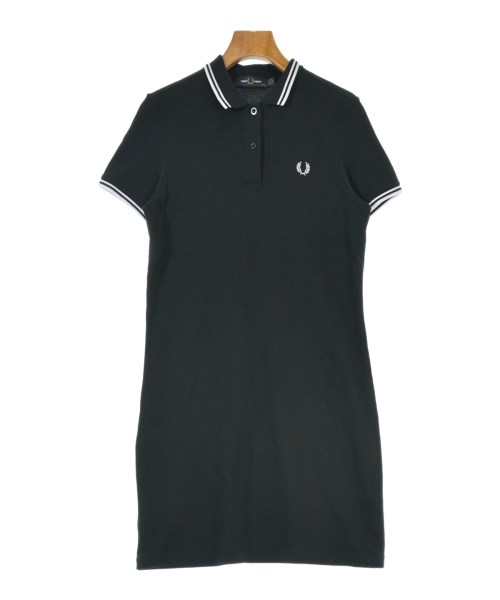 FRED PERRY(フレッドペリー)ワンピース 黒 サイズ:36(S位)/2200664225025