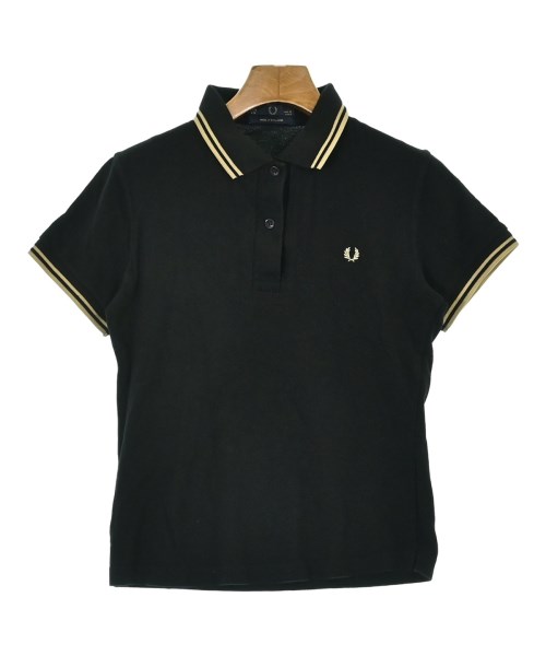 FRED PERRY（フレッドペリー）ポロシャツ 黒 サイズ:38(M位) レディース/2200665302046