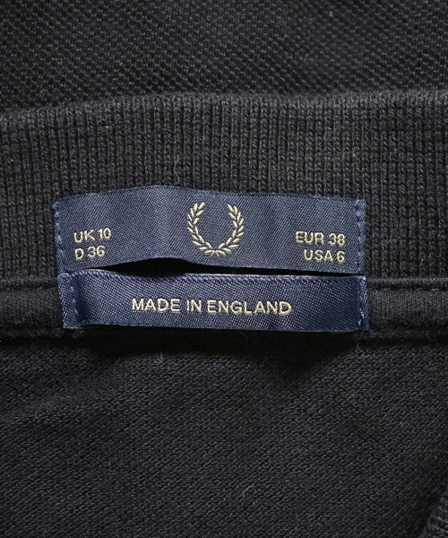 FRED PERRY（フレッドペリー）ポロシャツ 黒 サイズ:38(M位) レディース/2200665302046