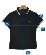 FRED PERRY（フレッドペリー）ポロシャツ 黒 サイズ:38(M位) レディース/2200665302046