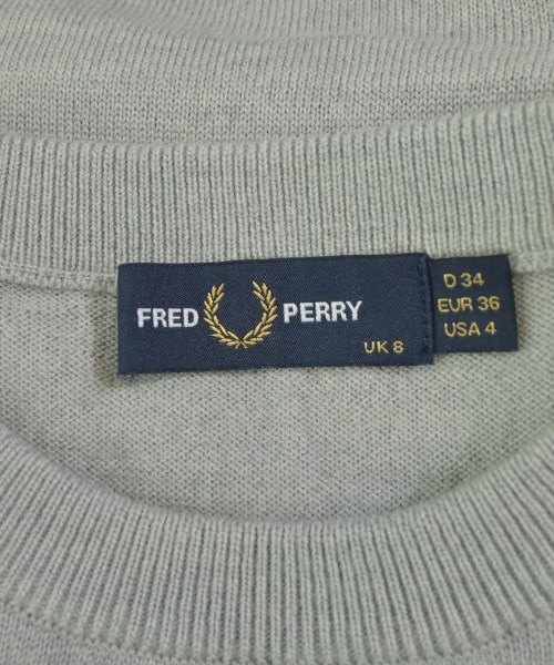 FRED PERRY（フレッドペリー）ニット・セーター グレー サイズ:36(S位) レディース/2200671036034