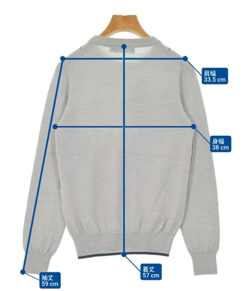 FRED PERRY（フレッドペリー）ニット・セーター グレー サイズ:36(S位) レディース/2200671036034