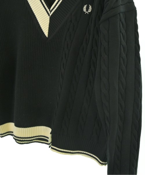 FRED PERRY（フレッドペリー）ニット・セーター 黒 サイズ:36(S位) レディース/2200671903022