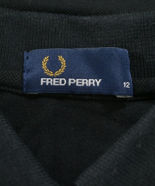 FRED PERRY（フレッドペリー）ポロシャツ 黒 サイズ:12(L位) レディース/2200725340162