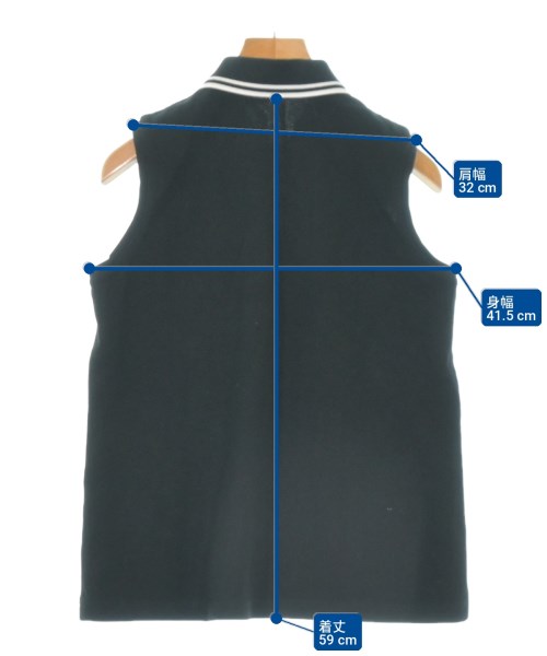 FRED PERRY（フレッドペリー）ポロシャツ 黒 サイズ:12(L位) レディース/2200725340162