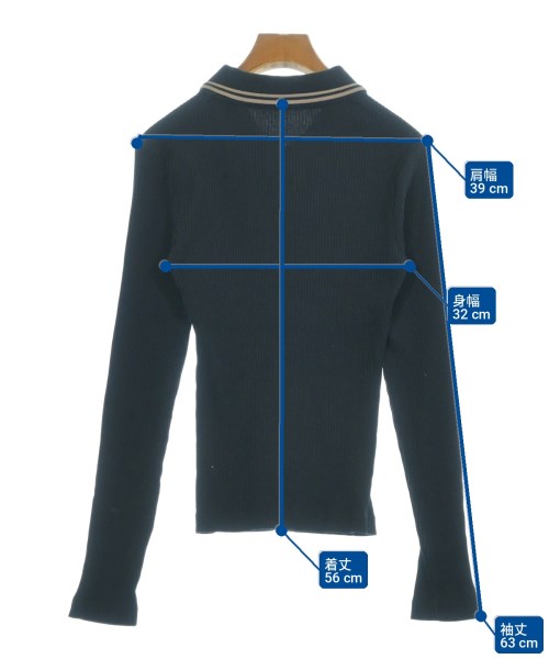 FRED PERRY（フレッドペリー）ポロシャツ 紺 サイズ:38(M位) レディース/2200726651021