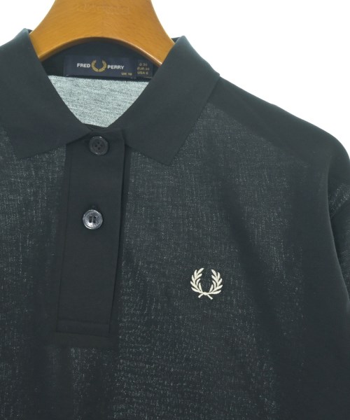FRED PERRY（フレッドペリー）ポロシャツ 黒 サイズ:38(M位) レディース/2200733828027