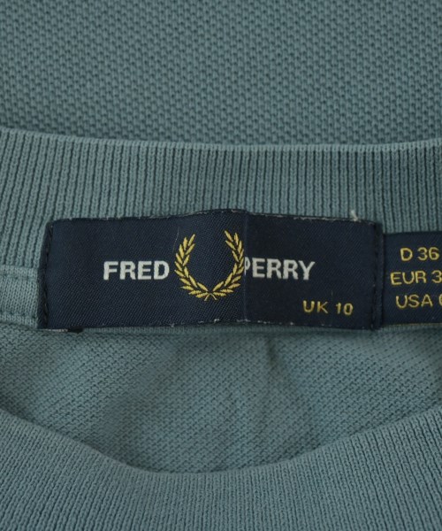 FRED PERRY（フレッドペリー）Tシャツ・カットソー 青 サイズ:36(S位) レディース/2200719027109