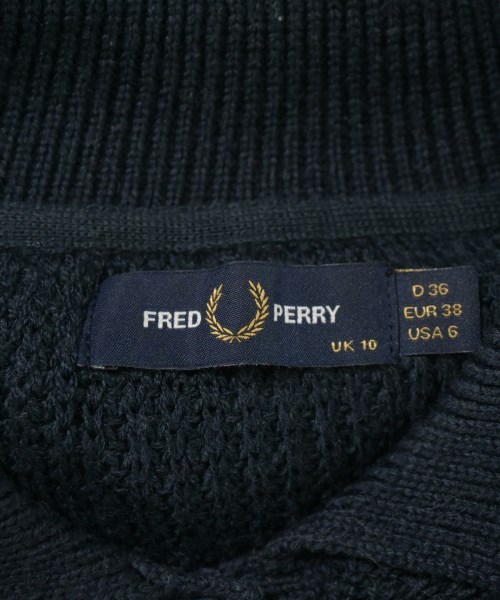 FRED PERRY（フレッドペリー）カーディガン 紺 サイズ:36(S位) レディース/2200722706015