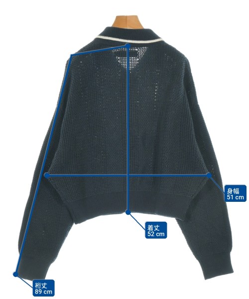 FRED PERRY（フレッドペリー）カーディガン 紺 サイズ:36(S位) レディース/2200722706015