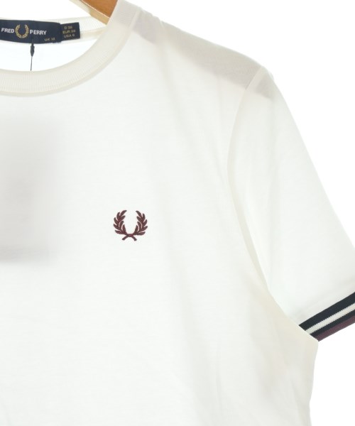 FRED PERRY（フレッドペリー）Tシャツ・カットソー 白 サイズ:36(S位) レディース/2200702598449
