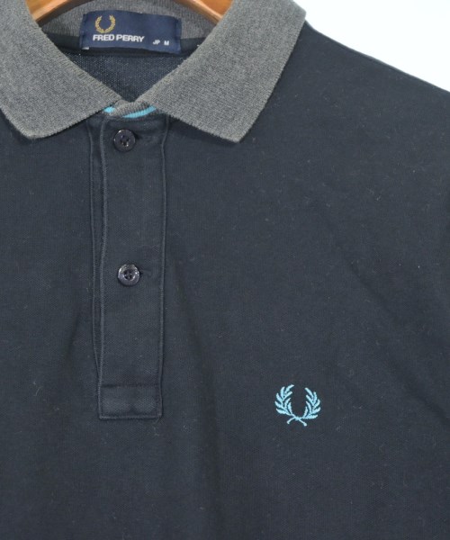FRED PERRY（フレッドペリー）ポロシャツ 紺 サイズ:M レディース/2200683339031