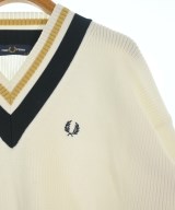 FRED PERRY（フレッドペリー）ニット・セーター 白 サイズ:38(M位) レディース/2200685372036