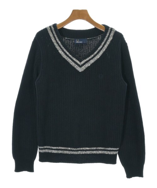 FRED PERRY(フレッドペリー)ニット・セーター 紺 サイズ:8(M位)/2200688304041