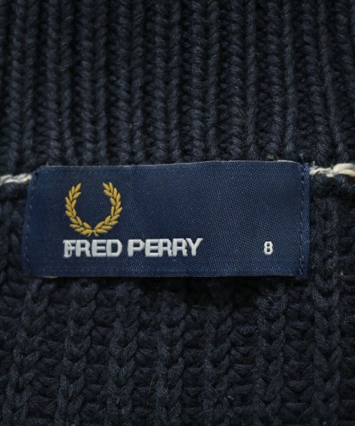 FRED PERRY（フレッドペリー）ニット・セーター 紺 サイズ:8(M位) レディース/2200688304041
