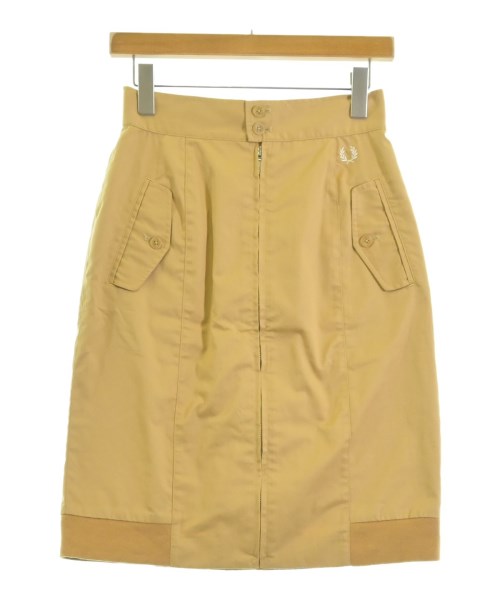FRED PERRY(フレッドペリー)ロング・マキシ丈スカート 黄 サイズ:34(XS位)/2200688304058