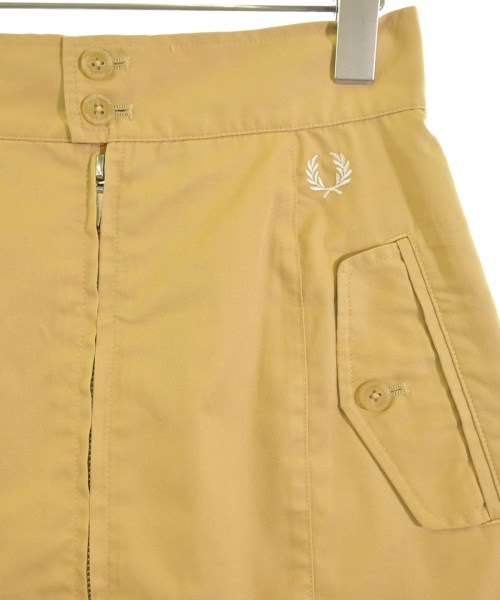 FRED PERRY（フレッドペリー）ロング・マキシ丈スカート 黄 サイズ:34(XS位) レディース/2200688304058
