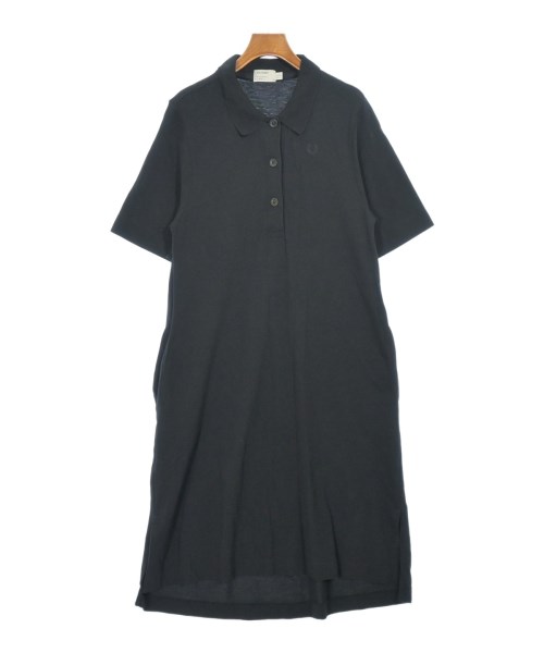 FRED PERRY(フレッドペリー)ワンピース 黒 サイズ:38(M位)/2200688653064
