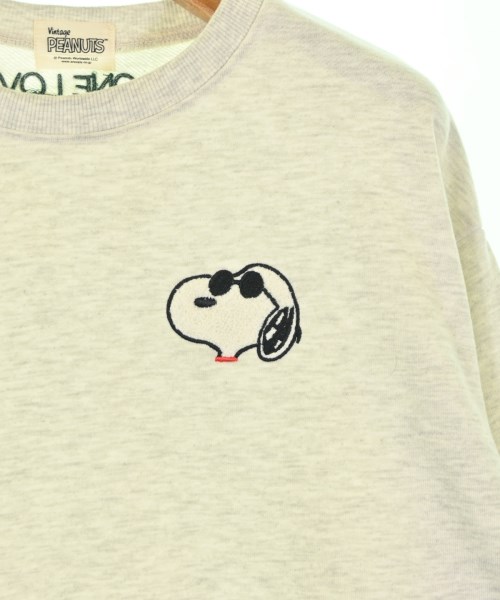 VINTAGE PEANUTS（ヴィンテージピーナッツ）スウェット グレー サイズ:M レディース/2200701608163