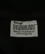 VINTAGE PEANUTS（ヴィンテージピーナッツ）スウェット 黒 サイズ:M レディース/2200724597086