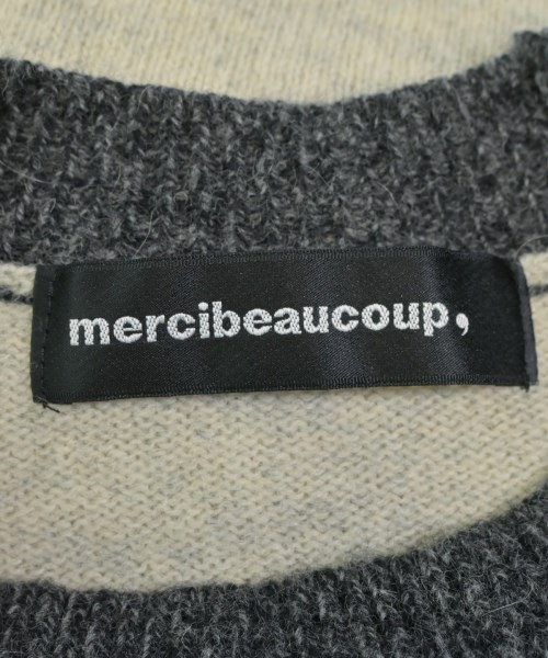 mercibeaucoup,（メルシーボークー）ニット・セーター グレー サイズ:1(S位) レディース/2200618654062