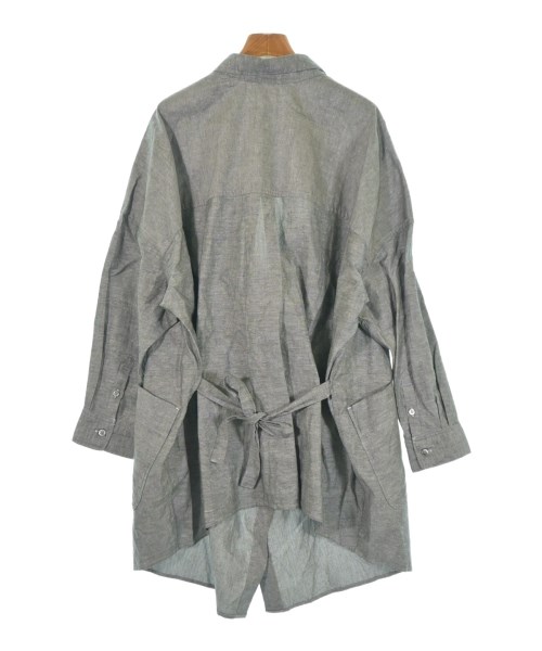 mercibeaucoup,（メルシーボークー）カジュアルシャツ グレー サイズ:1(S位) レディース/2200626542054