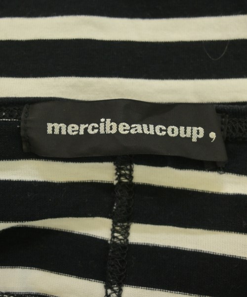 mercibeaucoup,（メルシーボークー）Tシャツ・カットソー 黒 サイズ:1(S位) レディース/2200625030033