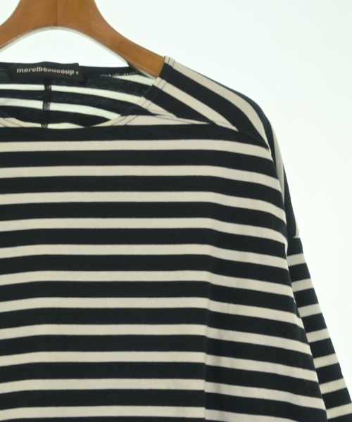 mercibeaucoup,（メルシーボークー）Tシャツ・カットソー 黒 サイズ:1(S位) レディース/2200625030033