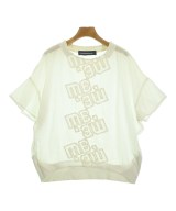 mercibeaucoup,（メルシーボークー）Tシャツ・カットソー 白 サイズ:1(S位) レディース/2200632249060