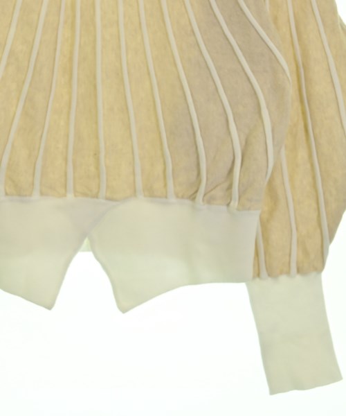 mercibeaucoup,（メルシーボークー）ニット・セーター ベージュ サイズ:1(S位) レディース/2200632249077