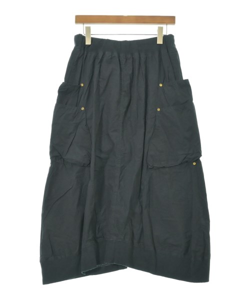 mercibeaucoup,（メルシーボークー）ロング・マキシ丈スカート 黒 サイズ:1(S位) レディース/2200632249084