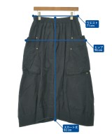 mercibeaucoup,（メルシーボークー）ロング・マキシ丈スカート 黒 サイズ:1(S位) レディース/2200632249084