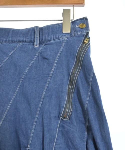 mercibeaucoup,（メルシーボークー）ロング・マキシ丈スカート 紺 サイズ:1(S位) レディース/2200619104108