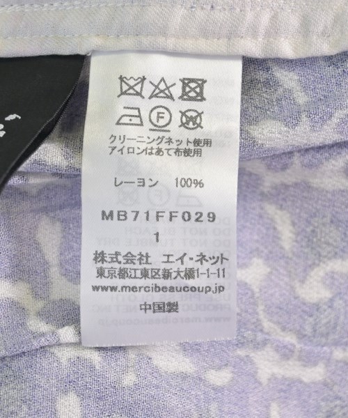 mercibeaucoup,（メルシーボークー）その他 青 サイズ:1(S位) レディース/2200599941090