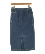 mercibeaucoup,（メルシーボークー）ロング・マキシ丈スカート 青 サイズ:1(S位) レディース/2200665395321