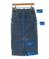 mercibeaucoup,（メルシーボークー）ロング・マキシ丈スカート 青 サイズ:1(S位) レディース/2200665395321