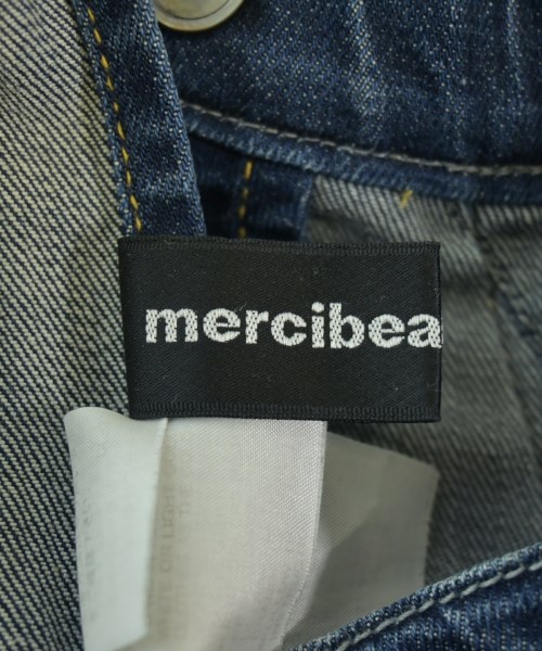 mercibeaucoup,（メルシーボークー）ひざ丈スカート 紺 サイズ:0(XS位) レディース/2200675432023