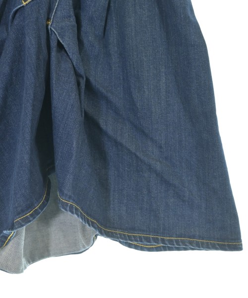 mercibeaucoup,（メルシーボークー）ひざ丈スカート 紺 サイズ:0(XS位) レディース/2200675432023