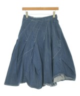 mercibeaucoup,（メルシーボークー）ひざ丈スカート 紺 サイズ:0(XS位) レディース/2200675432023