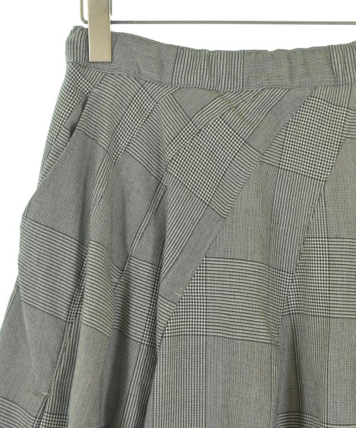 mercibeaucoup,（メルシーボークー）ひざ丈スカート 黒 サイズ:0(XS位) レディース/2200675432047