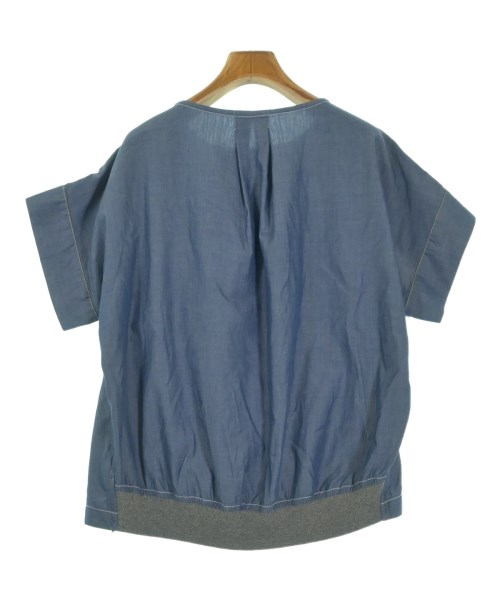 mercibeaucoup,（メルシーボークー）ブラウス 青 サイズ:1(S位) レディース/2200675432054